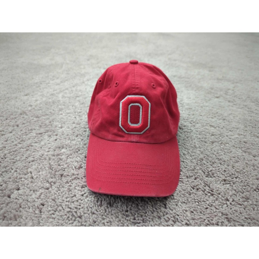 Ohio State Buckeyes Hat Cap‎ Mens Small NCAA The Franchise Fitted Red